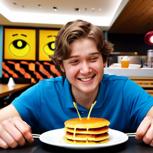 Home 6 **
Prompt: "A Transformer model being fine-tuned with a dataset of restaurant reviews, represented by plates of food with happy or sad faces. Focus on a vibrant, digital workspace with code visible in the background. Emphasize the concept of learning and adaptation. Use a color palette that is inviting and tech-forward."
**