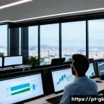 Home 21 Transformer 아키텍처에서의 오버피팅 문제 - A detailed digital illustration of a modern AI research lab in São Paulo, Brazil, with diverse engin...